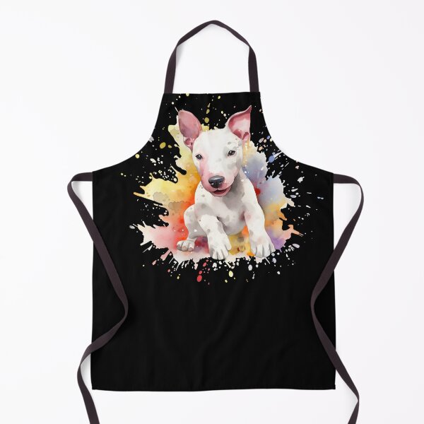 Item preview, Colorful, Watercolor Bullterrier Puppy designed and sold by Amazing-Kortez.