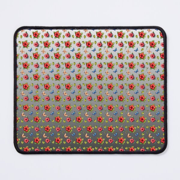 Item preview, Red Hibiscus Flower Gradient Seamless Pattern designed and sold by Petalandfur.