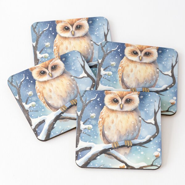 Item preview, Whimsical Moonlit Owl designed and sold by cute-animals99.