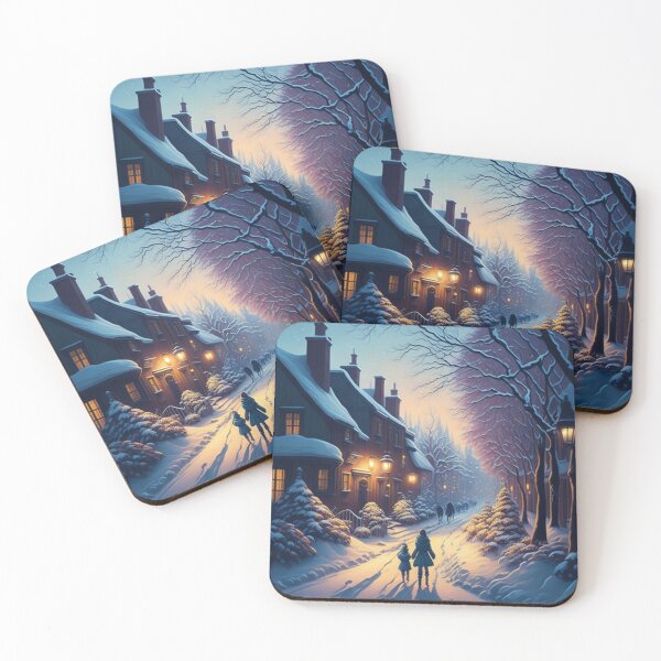 Item preview, Snowbound Harmony: A Brush with Tranquility designed and sold by BlareBlare.