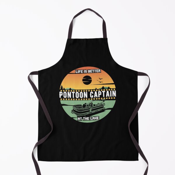 Item preview, Pontoon Captain Life Is Better At The Lake - Captain Capsule designed and sold by EmiAndMike.
