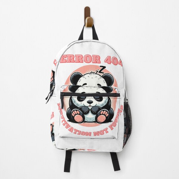 Item preview, Sleepy Panda Error 404 - Humorous Motivation designed and sold by ArtbotsGallery.