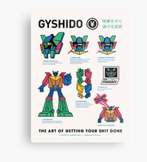 The GyShiDo Manifesto Metal Print