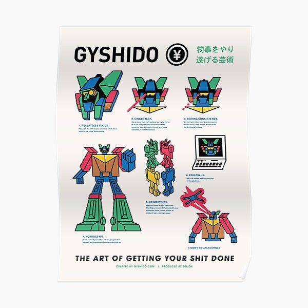 The GyShiDo Manifesto Poster
