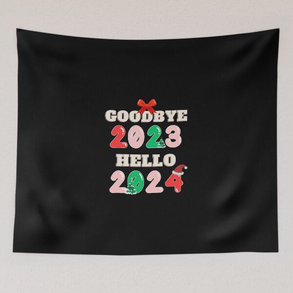 Item preview, Goodbye 2023 Hello 2024 designed and sold by ridnaledesigner.