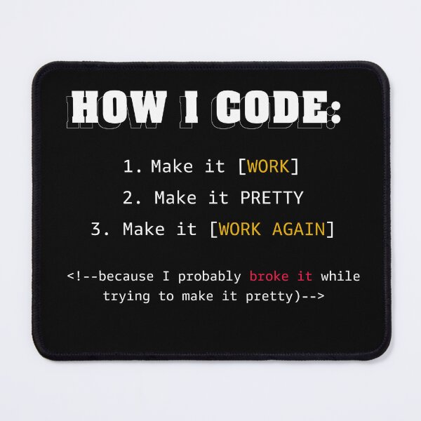 Item preview, How I Code Tee-shirt Humour designed and sold by olympe-store.