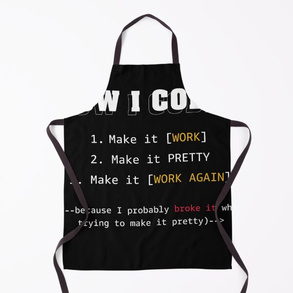 Item preview, How I Code Tee-shirt Humour designed and sold by olympe-store.