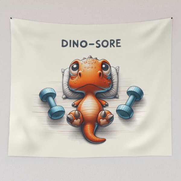 Item preview, Witty Dino Gym Partner designed and sold by RuyaFab.