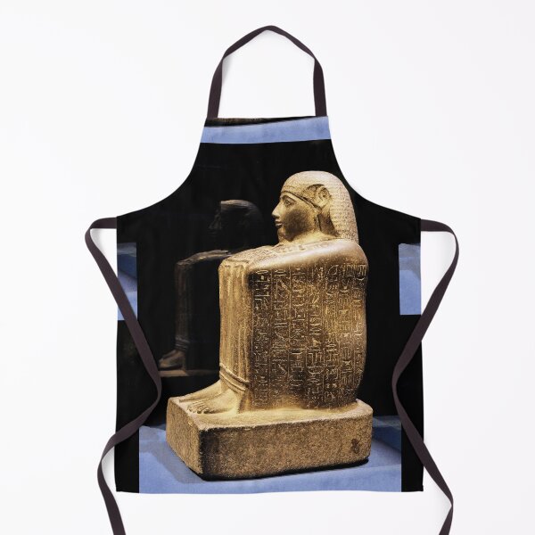 Item preview, vr 3547/ finition 2023 - 62 - Statue cube du Vizir Paser de Ramsès tenant les emblèmes de Thèbes -  Okaio Créations  Olavia-Olao designed and sold by o.okaïo.