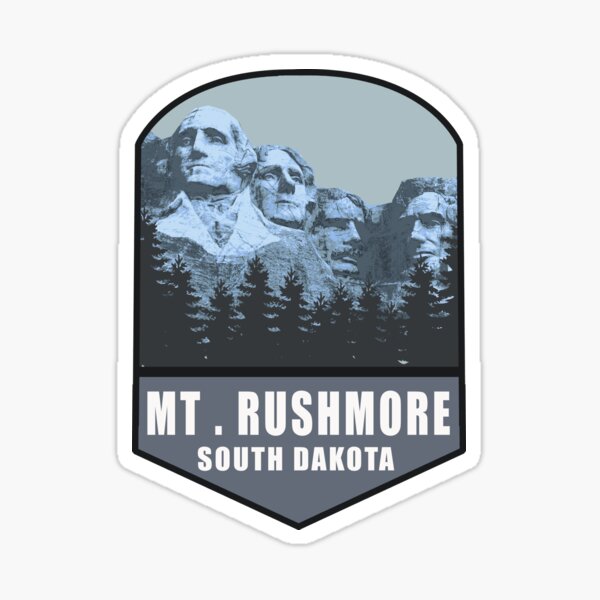 Mount Rushmore National Memorial Sticker