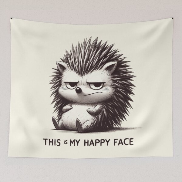 Item preview, Grumpy Hedgehog's Delight designed and sold by RuyaFab.