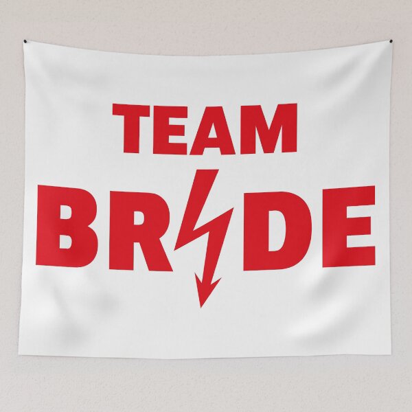 Item preview, Team Bride Flash (Hen Night / Bachelorette Party / Red) designed and sold by MrFaulbaum.