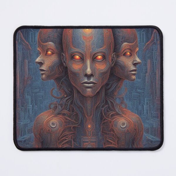 Item preview, The Fates, Abstract Expressionism, Digital Art designed and sold by Burn-Ego.