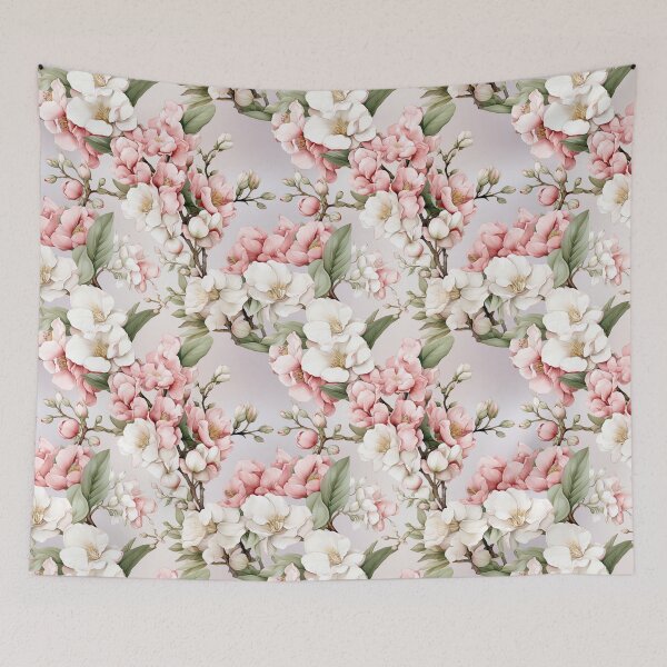 Item preview, Vintage Florals, Sweet Pink Snapdragons designed and sold by PigmeArt.