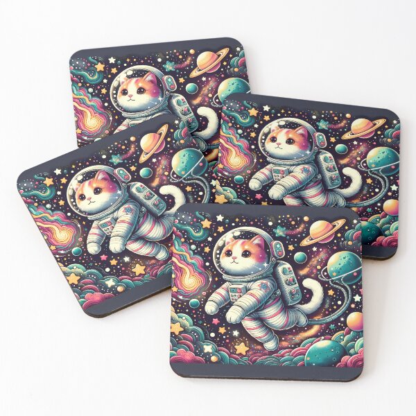 Item preview, Cosmic Catstronaut - Whimsical Space Adventure designed and sold by Bottron9000.