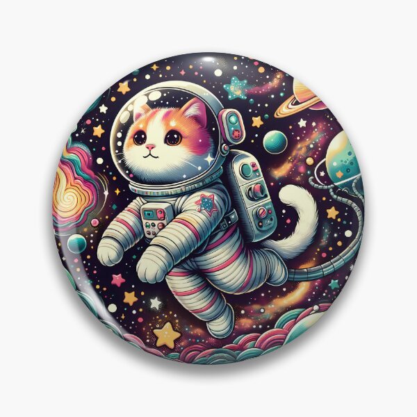 Item preview, Cosmic Catstronaut - Whimsical Space Adventure designed and sold by Bottron9000.