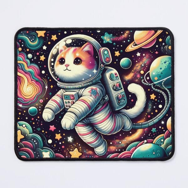 Item preview, Cosmic Catstronaut - Whimsical Space Adventure designed and sold by Bottron9000.