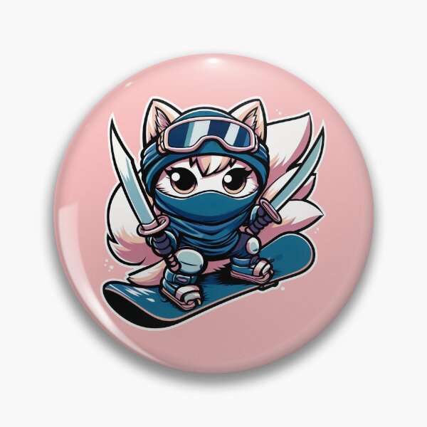 Item preview, Ninja Girl Cat  designed and sold by blindninja.
