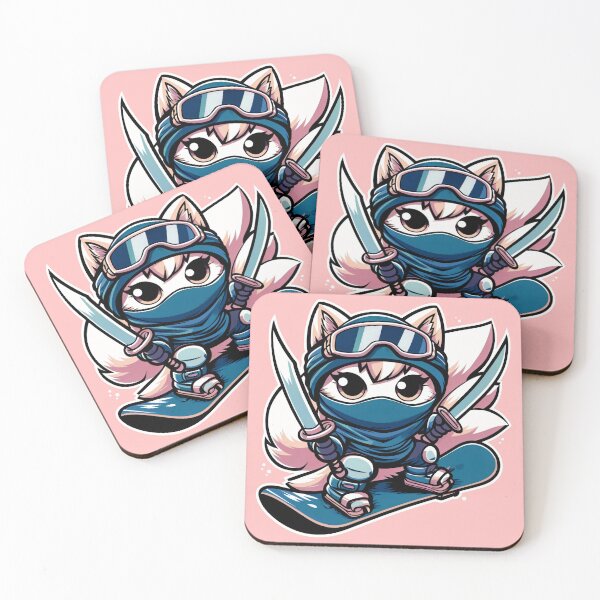 Item preview, Ninja Girl Cat  designed and sold by blindninja.