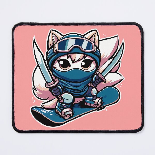 Item preview, Ninja Girl Cat  designed and sold by blindninja.