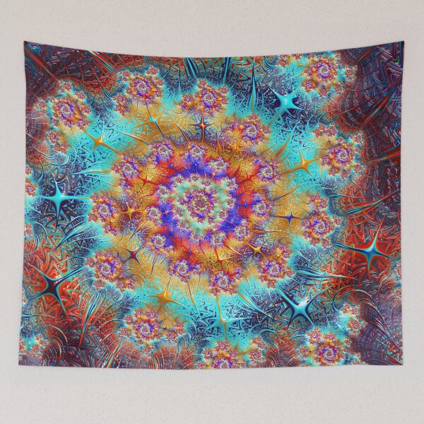 Item preview, Colors Fractal 01 designed and sold by Elisabeth Lucas.