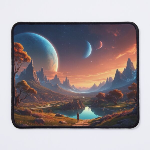 Item preview, Mystical Landscape: A Journey to the Cosmic Horizon designed and sold by DotsAndDesigns.