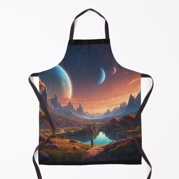Item preview, Mystical Landscape: A Journey to the Cosmic Horizon designed and sold by DotsAndDesigns.