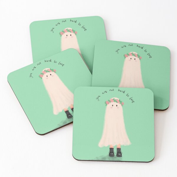 Item preview, you are not hard to love ghost print designed and sold by femmefaerie.
