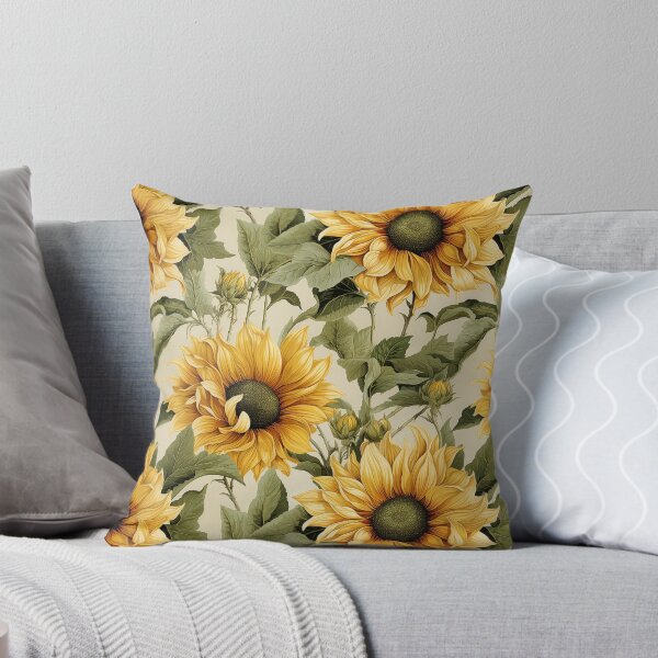 Item preview, Vintage Florals,Summer Sunflowers designed and sold by PigmeArt.