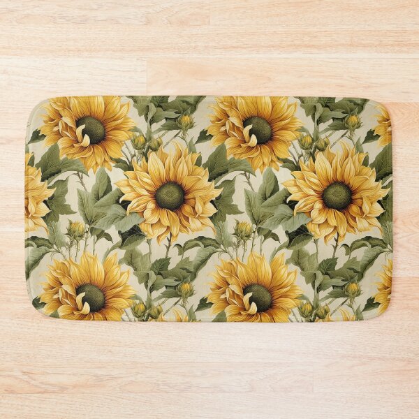 Item preview, Vintage Florals,Summer Sunflowers designed and sold by PigmeArt.