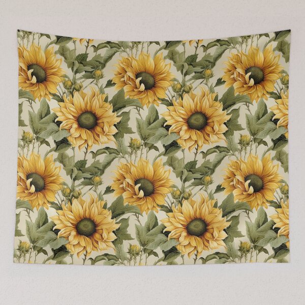 Item preview, Vintage Florals,Summer Sunflowers designed and sold by PigmeArt.
