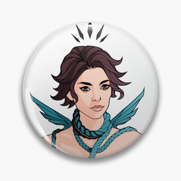 Item preview, Anime Non Binary Angel with Wings  designed and sold by ObsidianDaz.