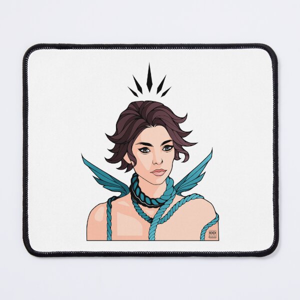 Item preview, Anime Non Binary Angel with Wings designed and sold by ObsidianDaz.