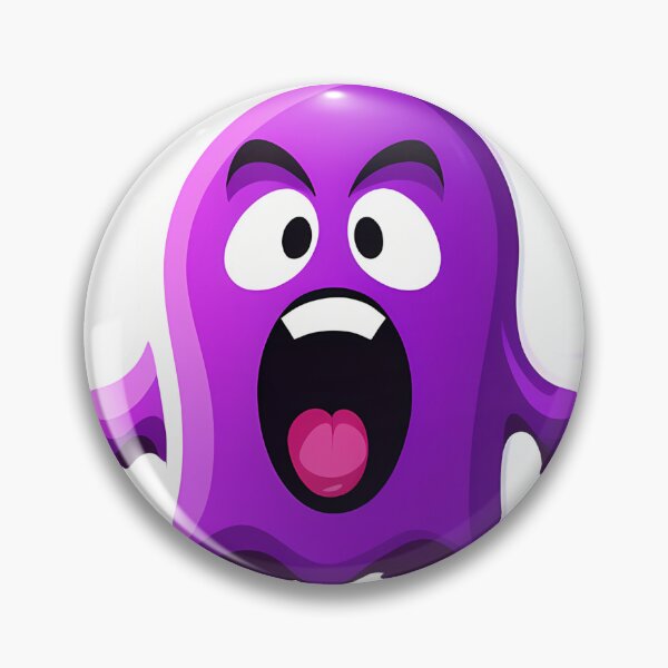 Item preview, Digital Smiles: Charming Violet Ghost designed and sold by Artedig.