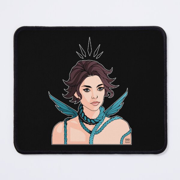 Item preview, Anime Non Binary Angel with Wings designed and sold by ObsidianDaz.
