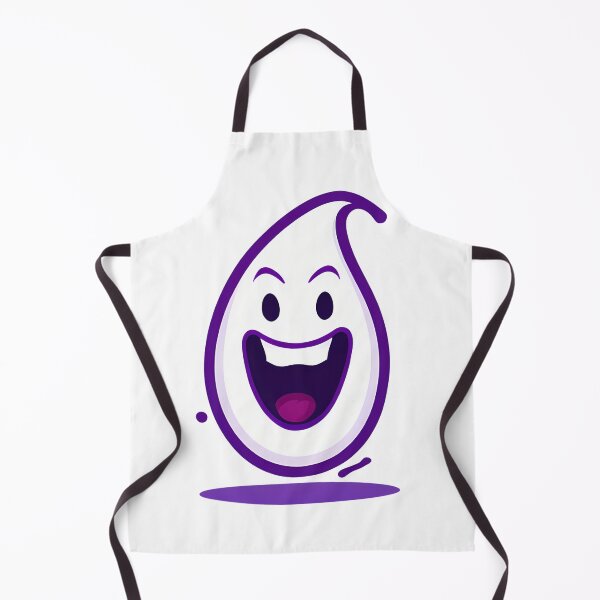 Item preview, Giggle Ghost: Your Smiling Violet Friend designed and sold by Artedig.