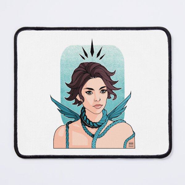 Item preview, Anime Non Binary Angel with Wings designed and sold by ObsidianDaz.
