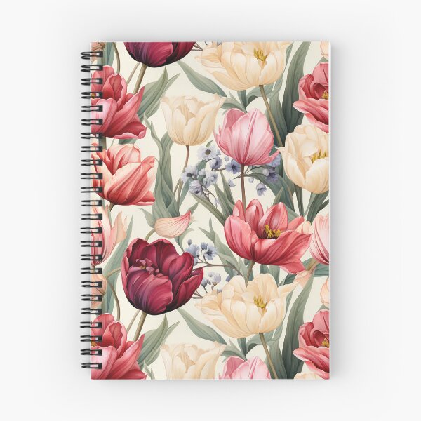 Item preview, Vintage Florals, Spring-Blooming, Tulips designed and sold by PigmeArt.