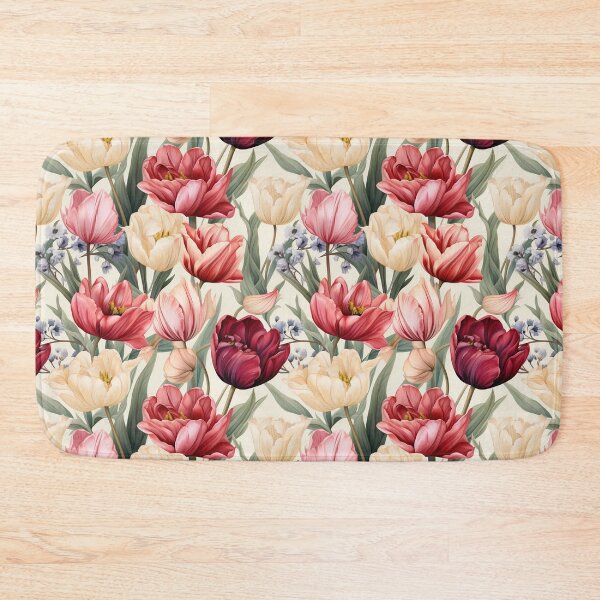 Item preview, Vintage Florals, Spring-Blooming, Tulips designed and sold by PigmeArt.