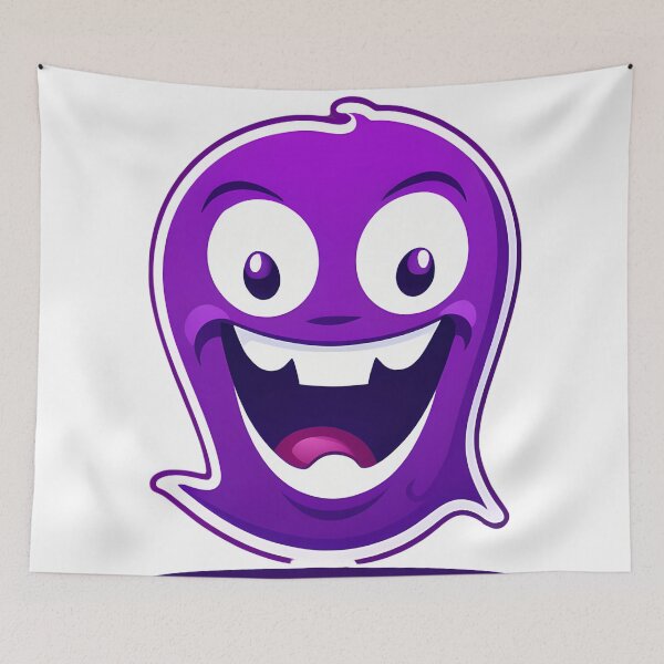 Item preview, Fun Presence: The Laughing Violet Ghost designed and sold by Artedig.