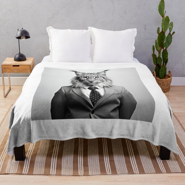 Item preview, Lynx in Business Suit Art designed and sold by redstar19.