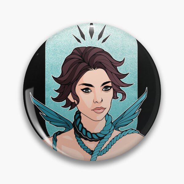 Item preview, Anime Non Binary Angel with Wings  designed and sold by ObsidianDaz.