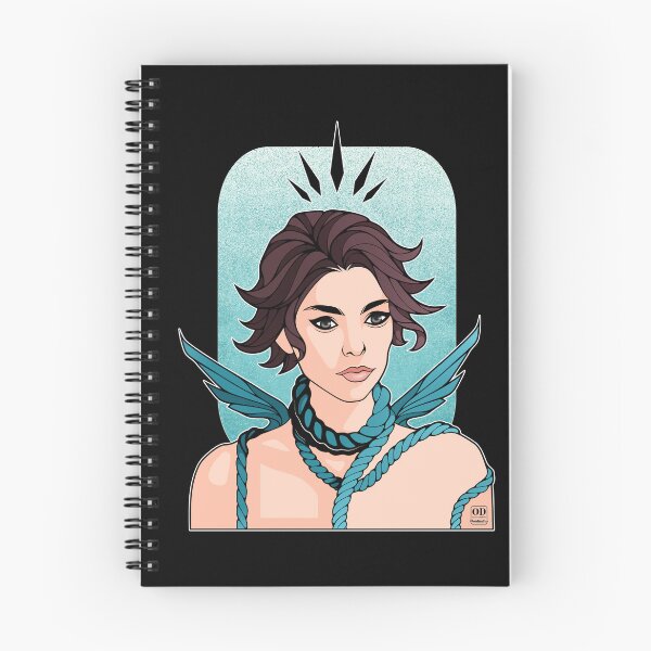 Item preview, Anime Non Binary Angel with Wings  designed and sold by ObsidianDaz.