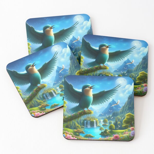 Item preview, Tranquil Mosaic Bird's Twilight Overture designed and sold by Daniel Dudgeon.