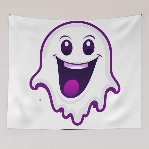 Item preview, Digital Friendship: The Laughing Violet Ghost designed and sold by Artedig.