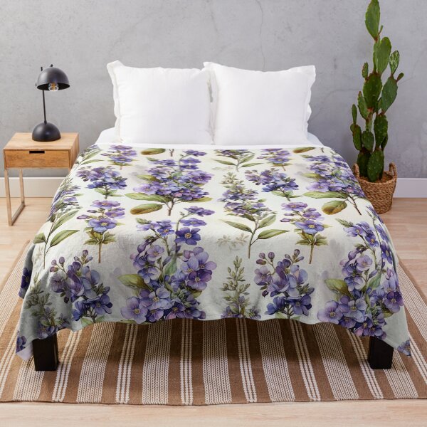 Item preview, Vintage Violet Forget-Me-Not designed and sold by PigmeArt.
