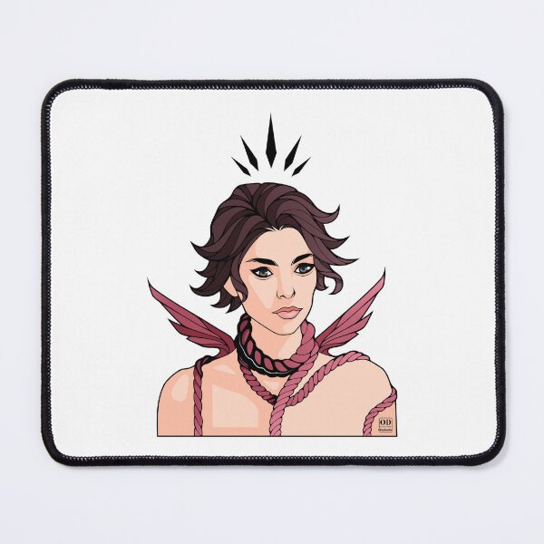 Item preview, Anime Non Binary Angel with Wings  designed and sold by ObsidianDaz.