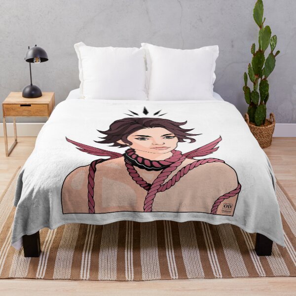 Item preview, Anime Non Binary Angel with Wings  designed and sold by ObsidianDaz.