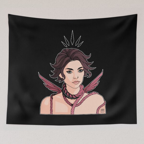 Item preview, Anime Non Binary Angel with Wings  designed and sold by ObsidianDaz.