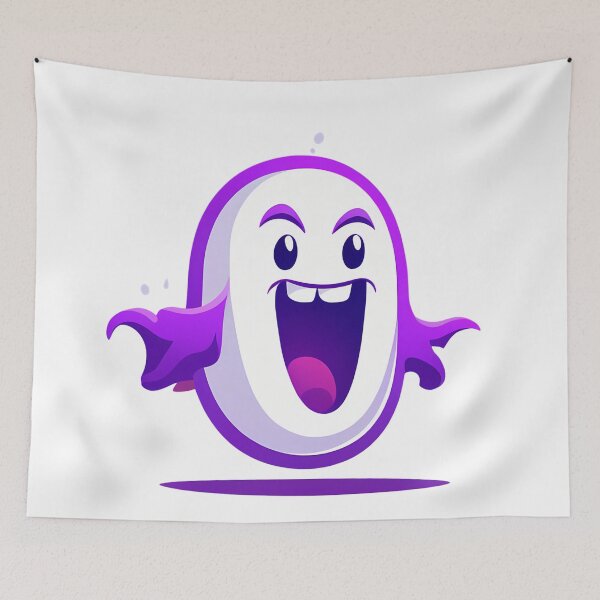 Item preview, Digital Laughter: The Funny Violet Ghost designed and sold by Artedig.